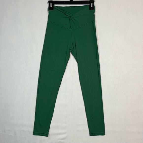 OFFLINE by Aerie Women's Real Me Crossover Legging Hunter Green - Size M - Picture 2 of 7